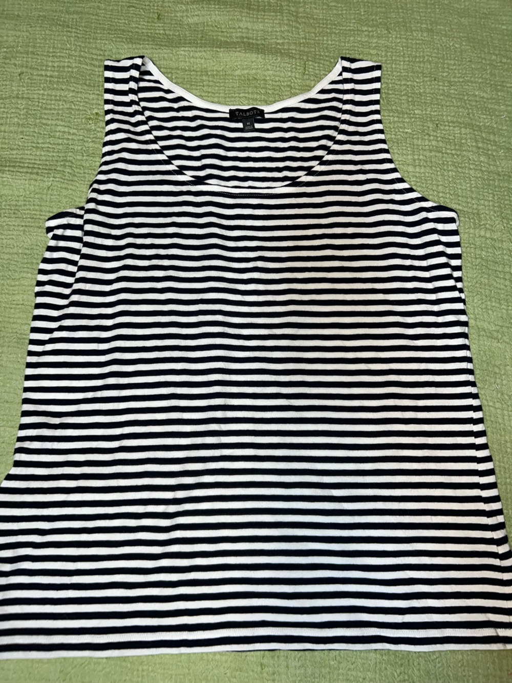 Talbots Striped Tank